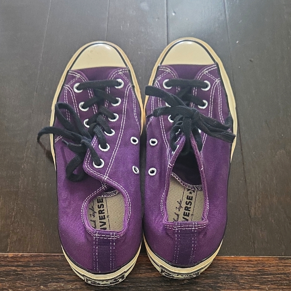 Purple Converse Sneakers